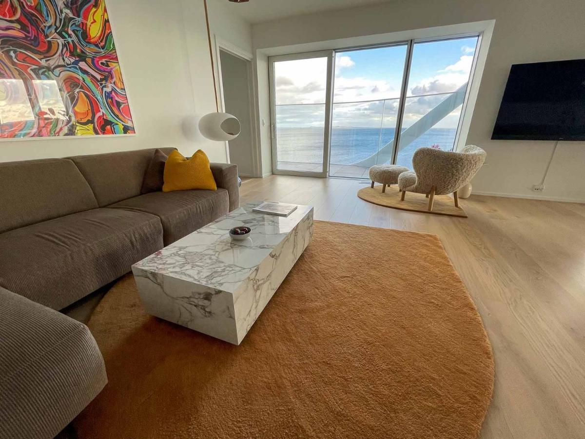 Amazing Sea View Apartment Århus Kültér fotó
