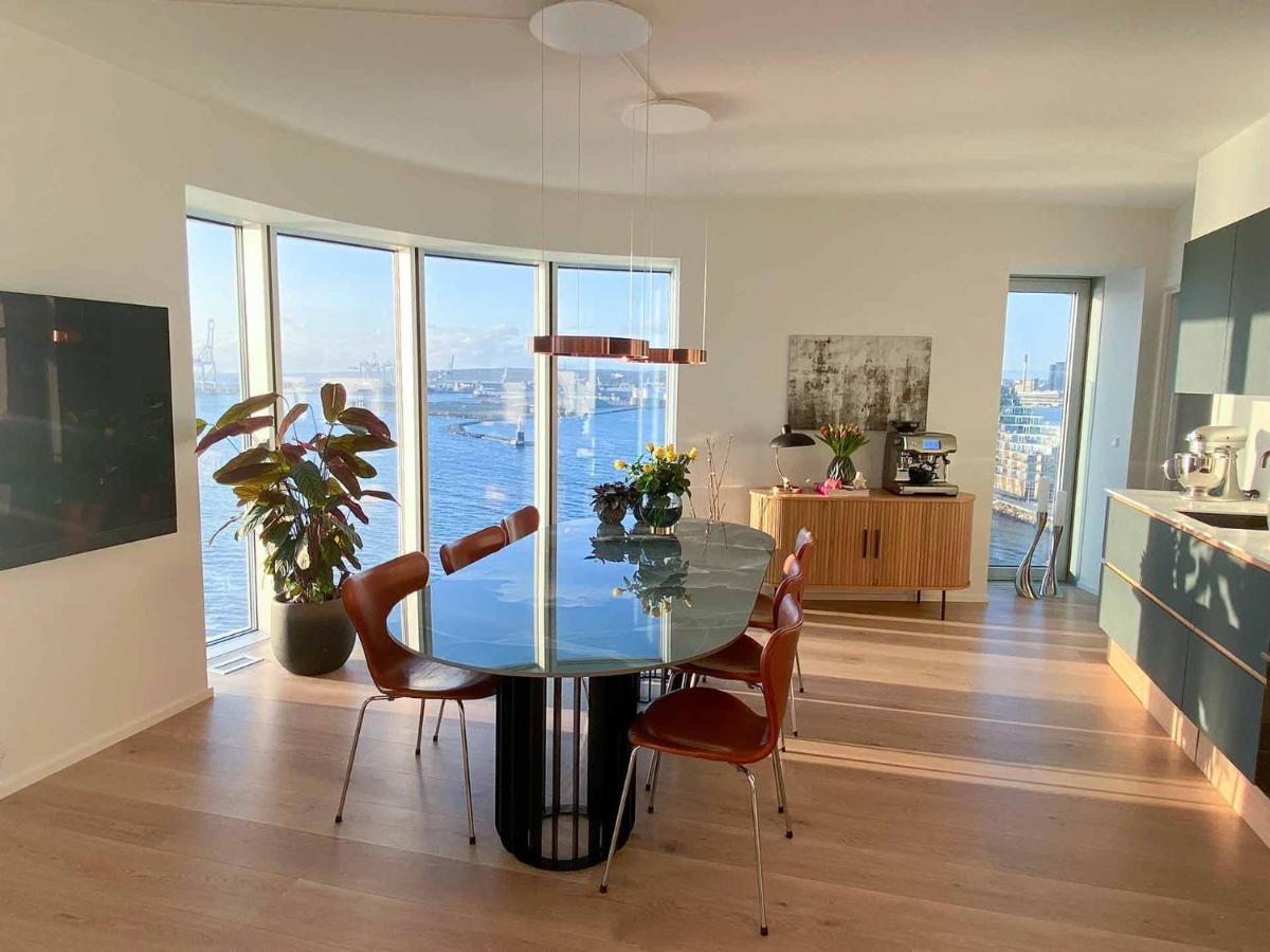 Amazing Sea View Apartment Århus Kültér fotó