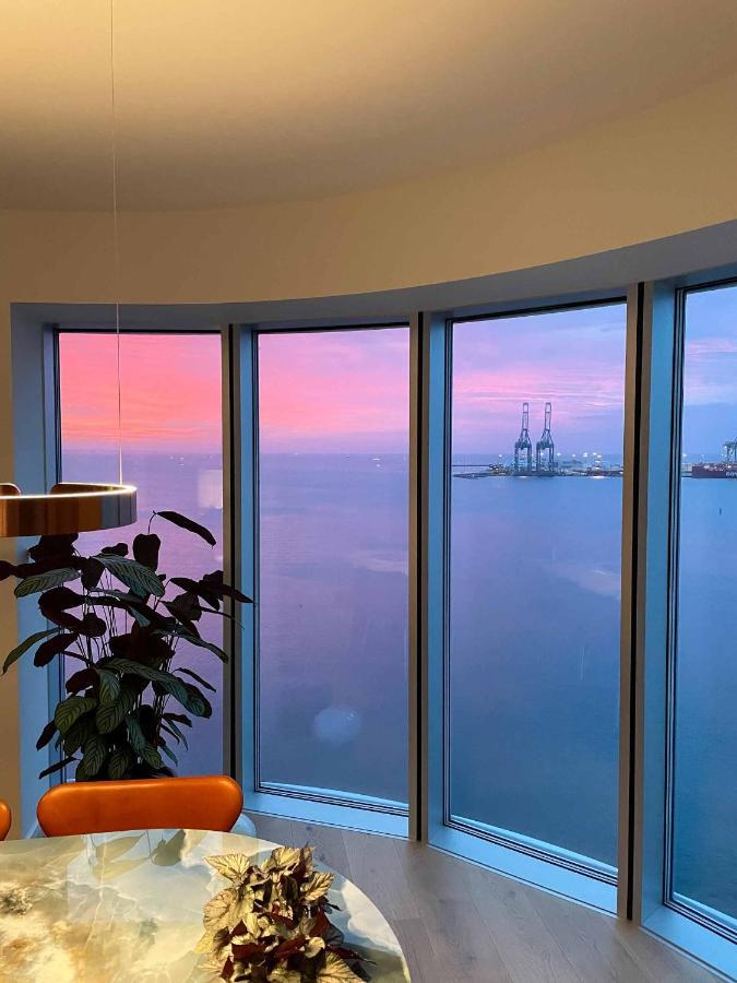 Amazing Sea View Apartment Århus Kültér fotó